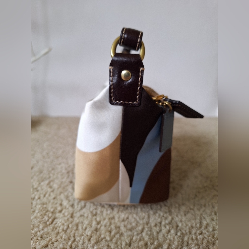 Coach Multicolor Satin Women's Small Bag/ Cosmetic Bag - Picture 6 of 15
